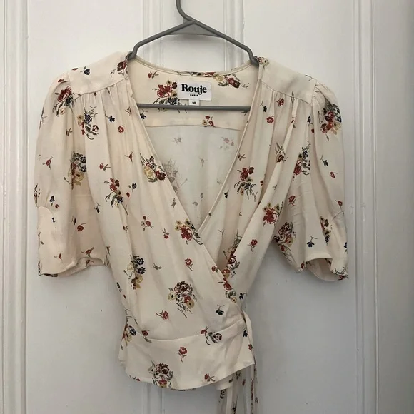 Rouje wrap top - Picture 1 of 4